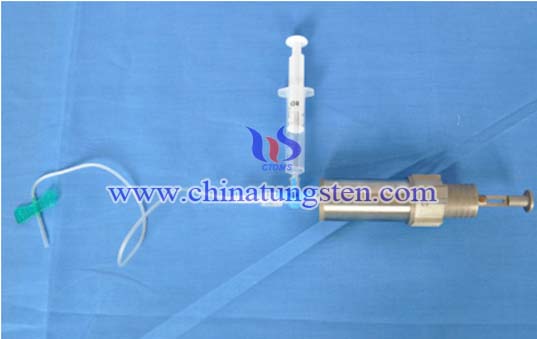Tungsten Syringe Gamma Radiation Shielding Picture